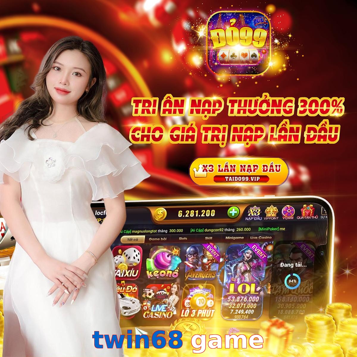 twin68 game