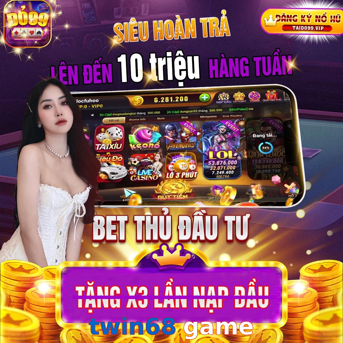 twin68 game